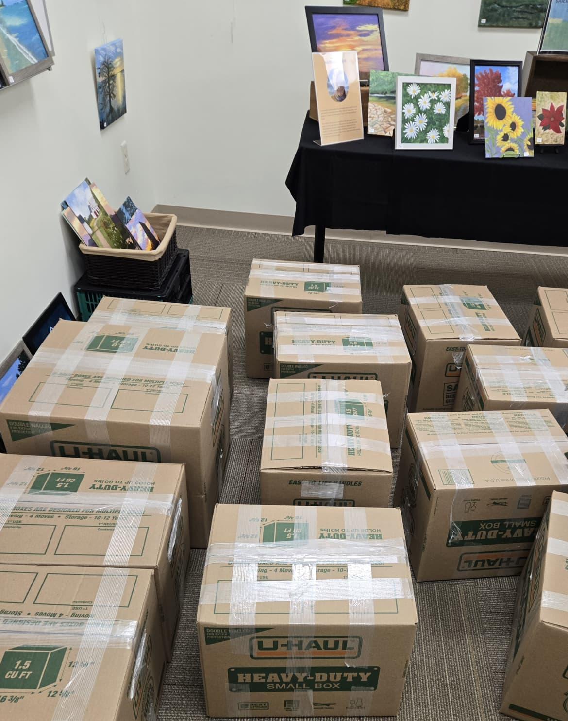 Story illustration for More Than 15 Boxes of Books Are on Their Way to Freetown