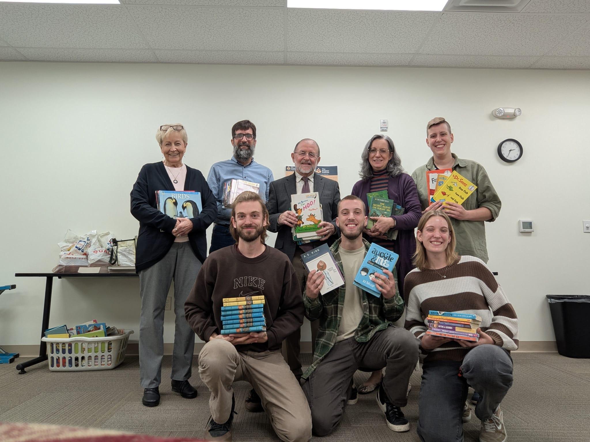 Reading, Pennsylvania Book Drive program scene